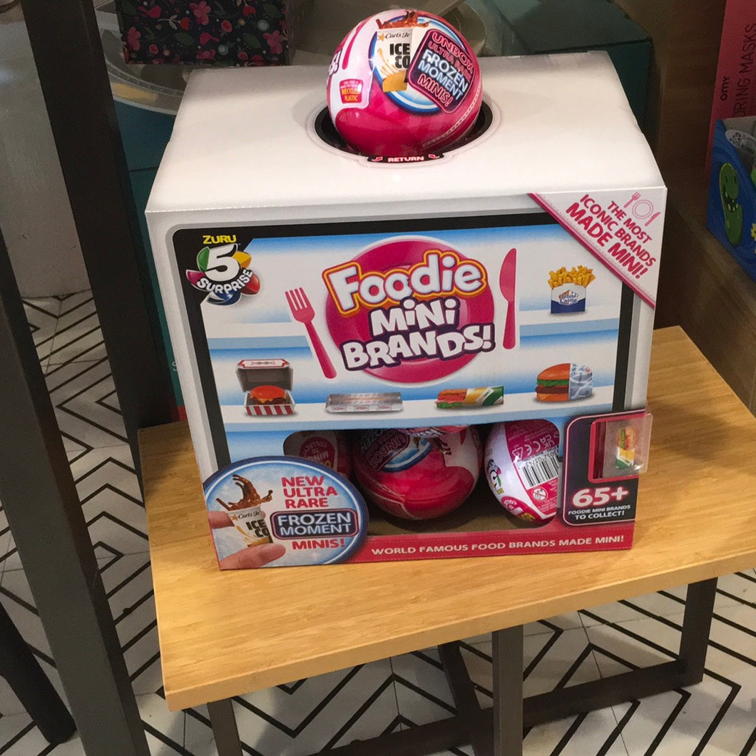 Mini Brands Foodies  5 Surprise