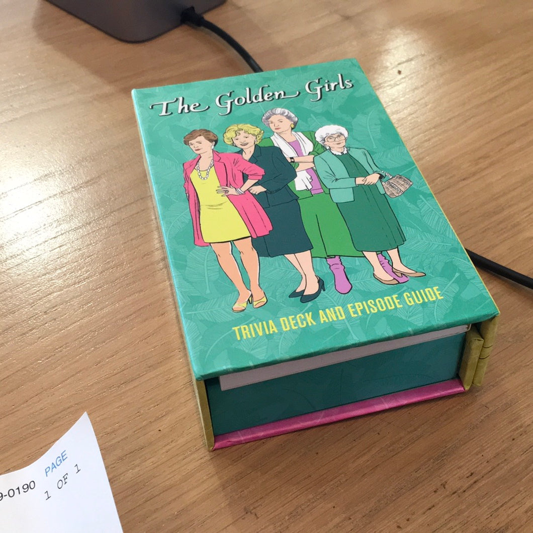 The golden girls trivia deck and episode guide