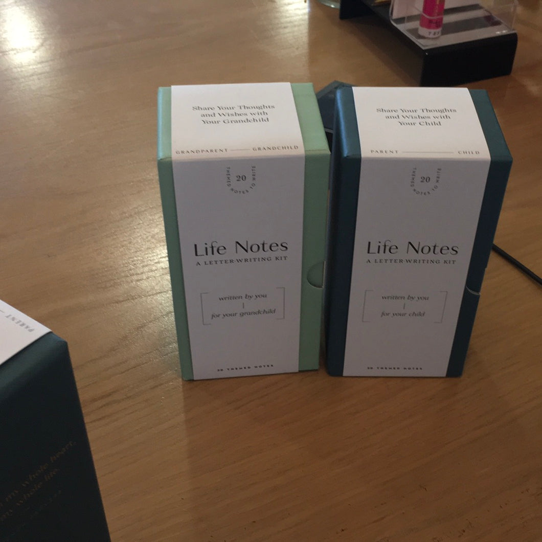 Life notes a letter writing kit