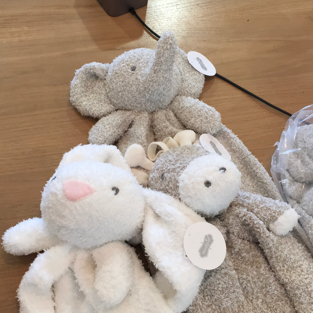 Animal Lovey Blanket - Bunny. Elephant. Deer.