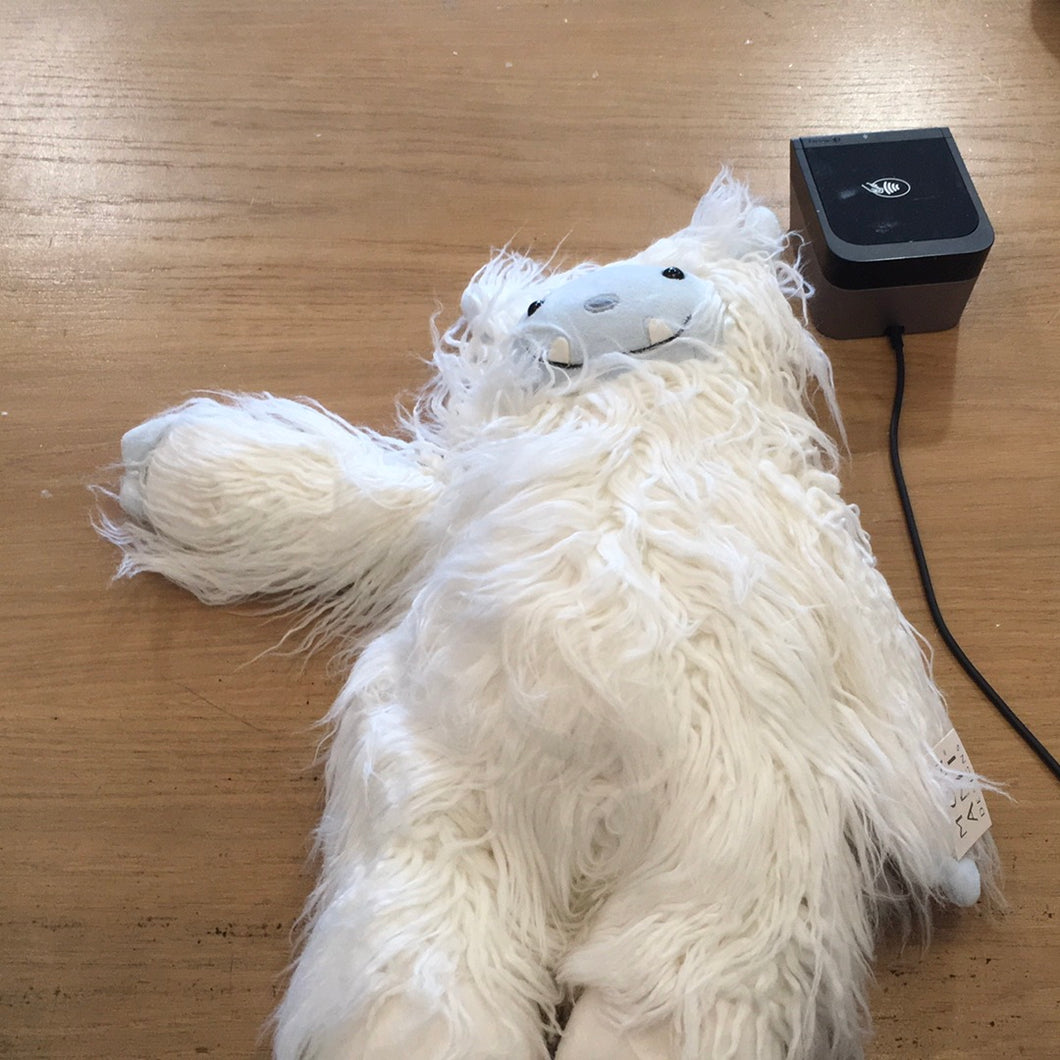 Mon Ami yeti stuffed animal
