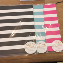 Load image into Gallery viewer, Placemats. Stripe. Easter.