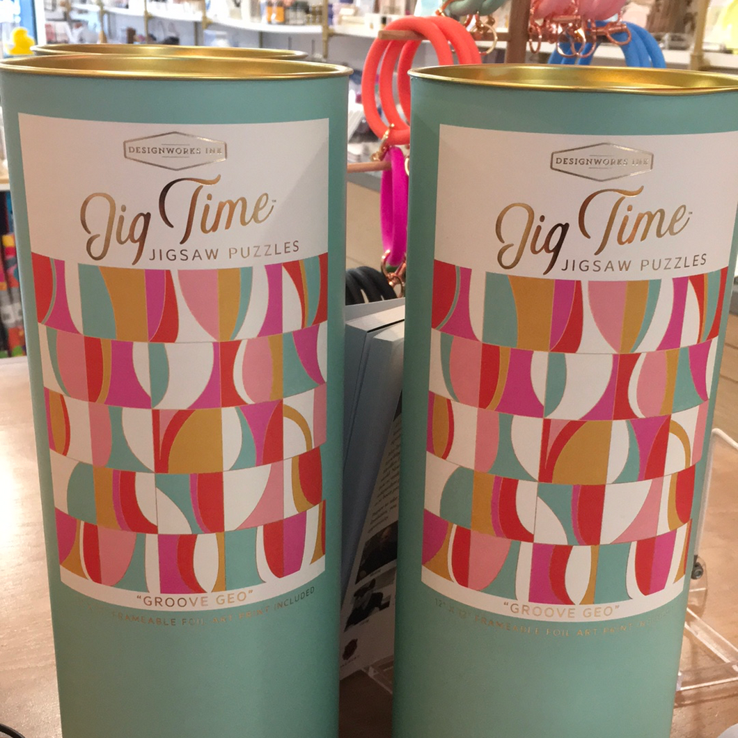 Jig Time Jigsaw Puzzle - Snake & Geo & Toucan