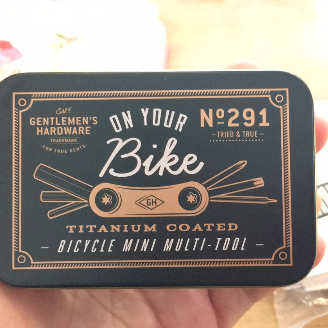 Bicycle mini multi tool