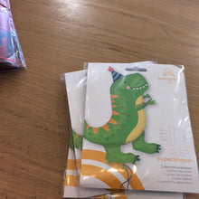 Load image into Gallery viewer, Dinosaur Mylar Balloon