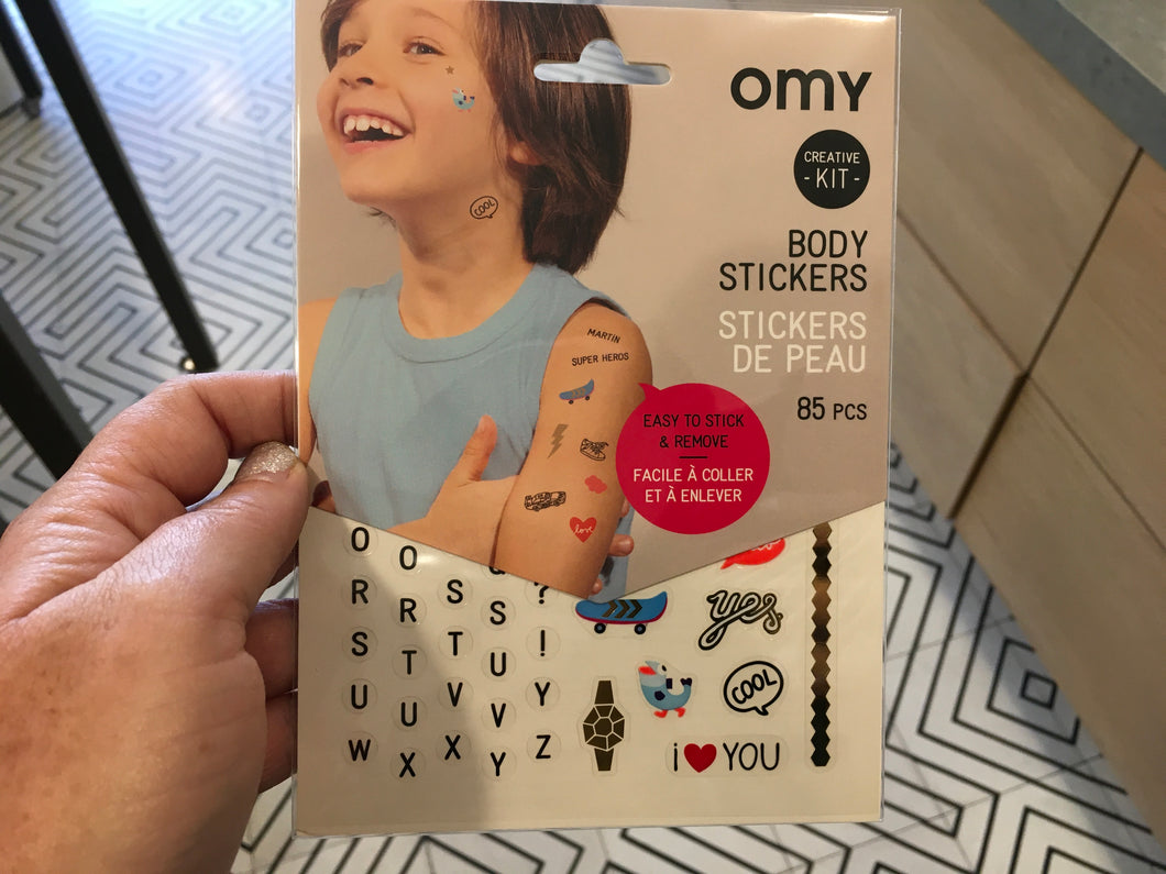 OMY Body Stickers