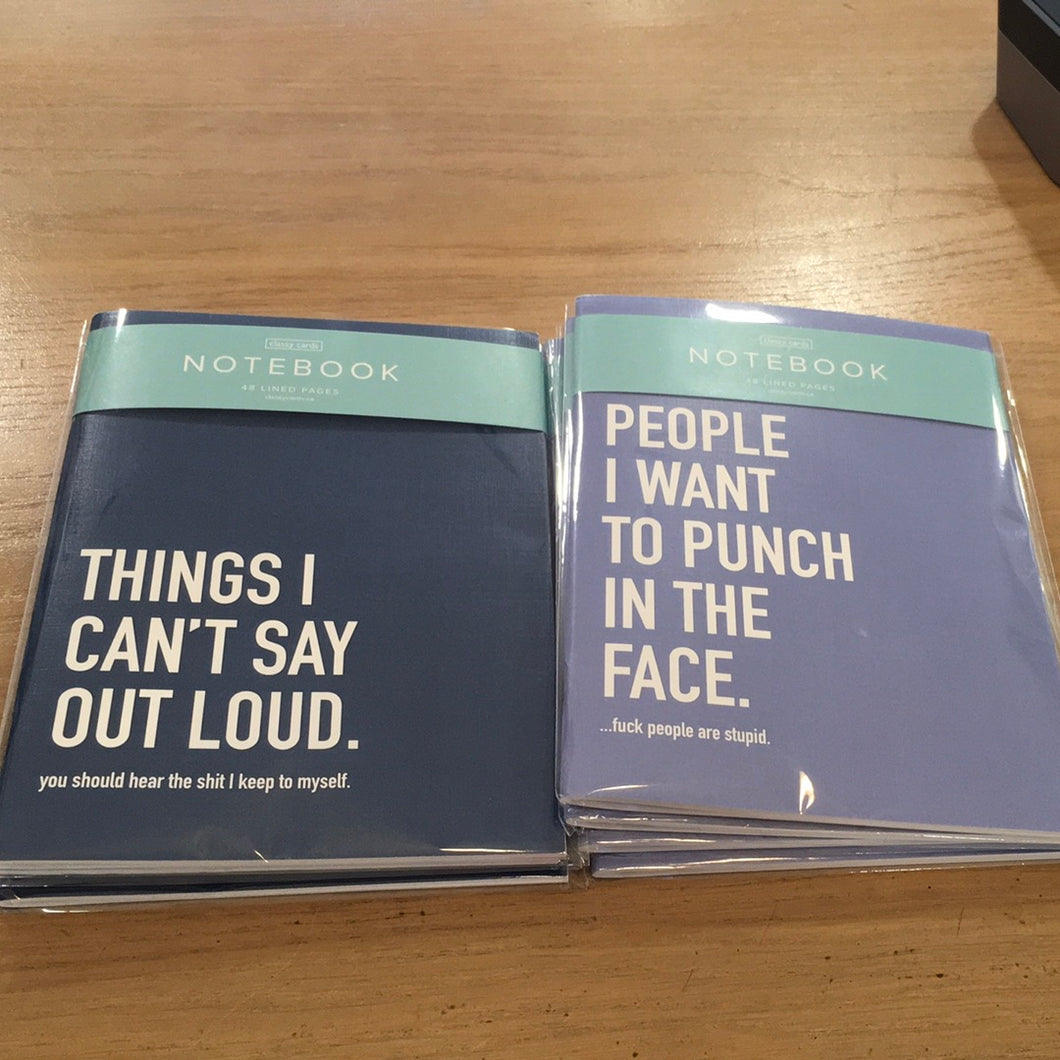 Notebook by classy cards