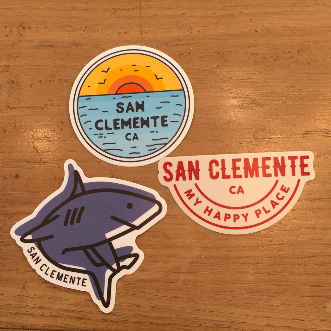San Clemente Stickers