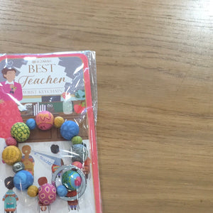Best teacher keychain Jilzarah