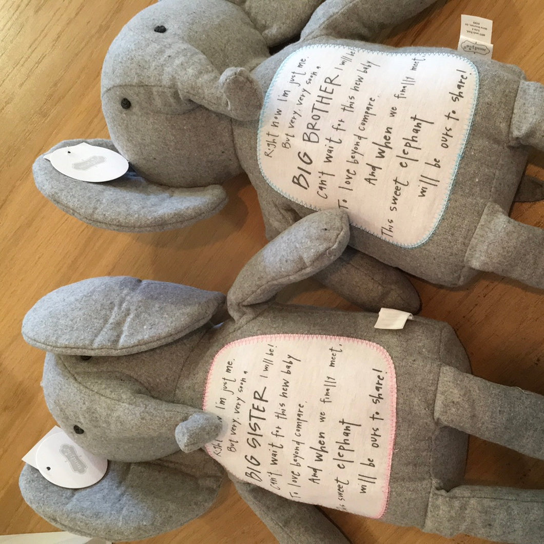 Big Sister/Brother Elephants