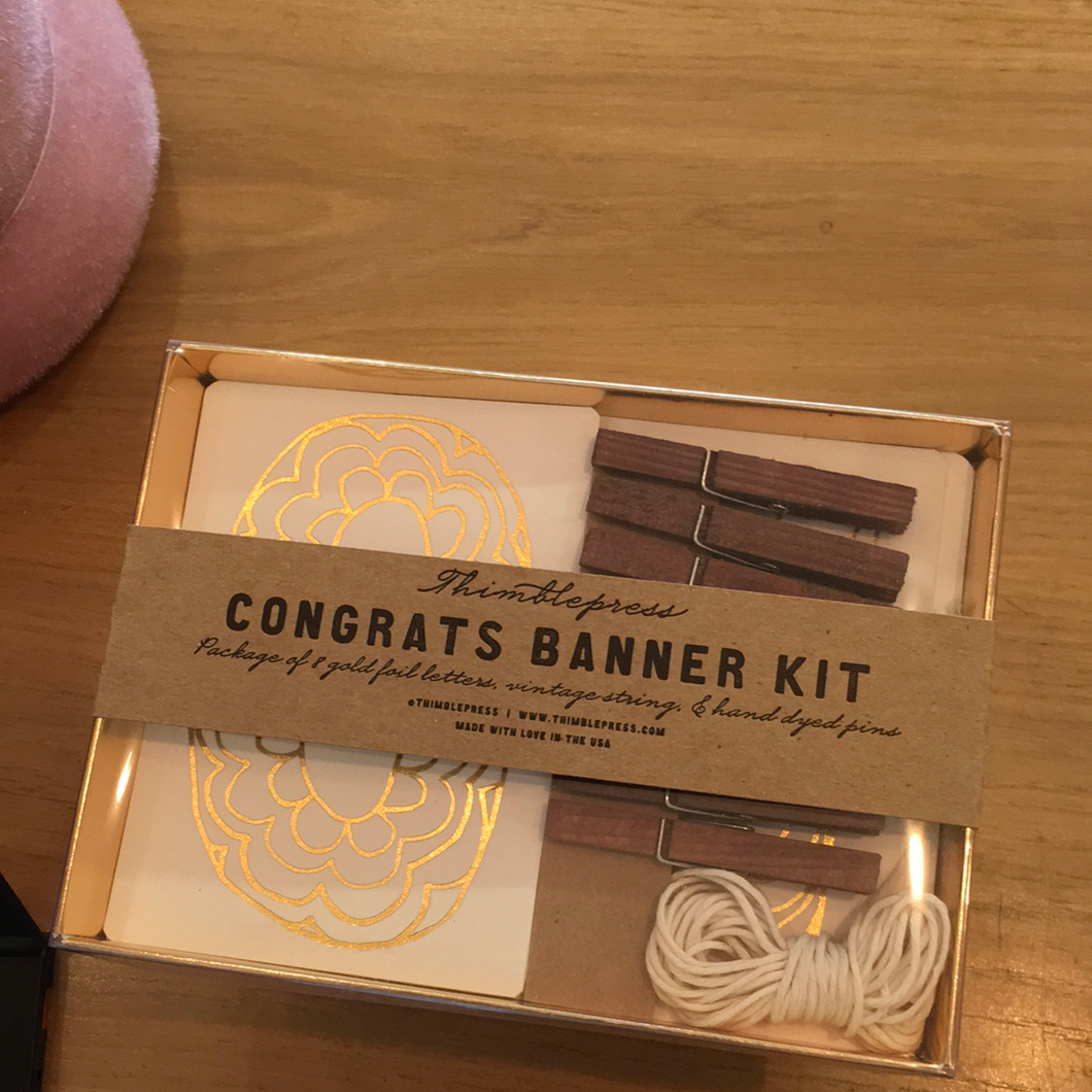 Congrats Banner Kit