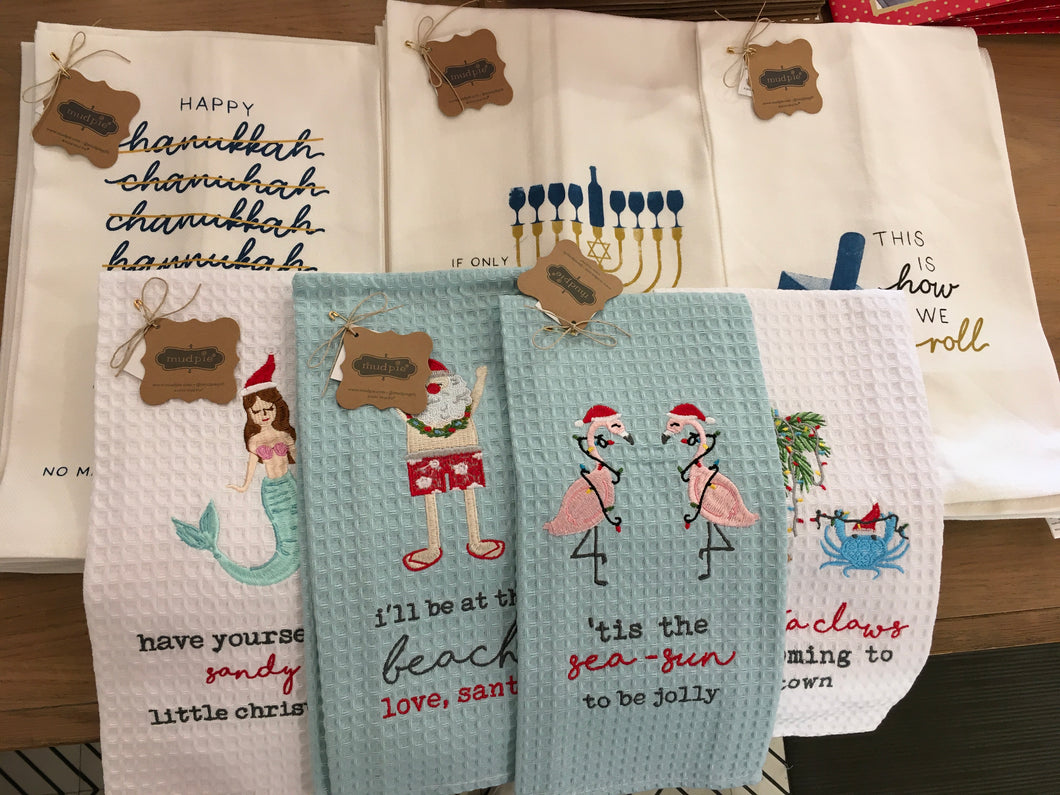 Holiday Tea Towels