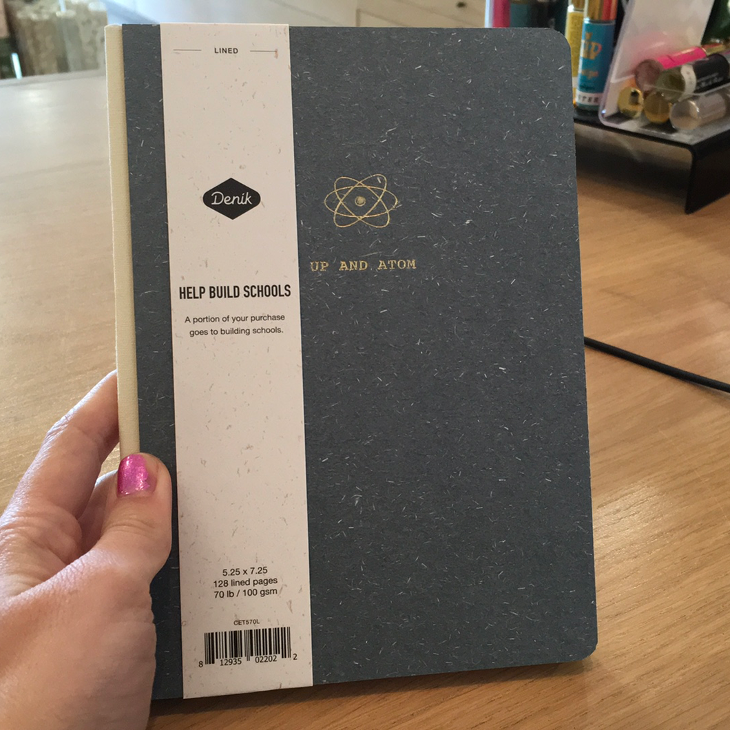 Up and atom notebook