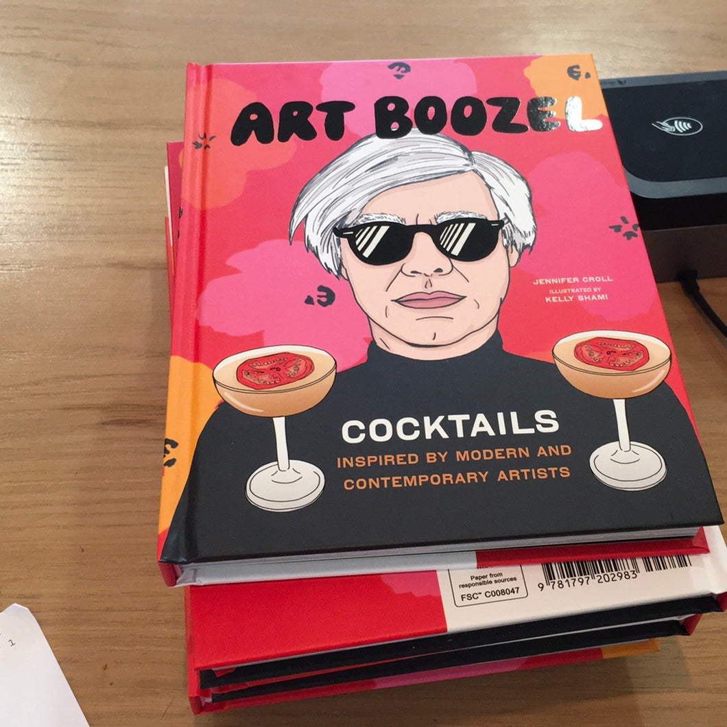 Art boozel cocktails book