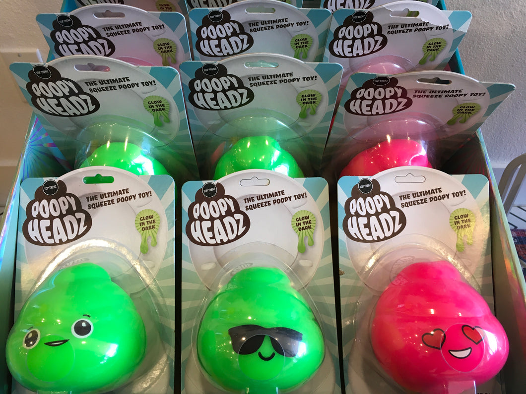 Poopy Headz Squeeze Toy