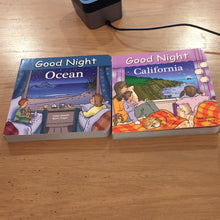 Load image into Gallery viewer, Good Night Books- Whales, beach, ocean, California