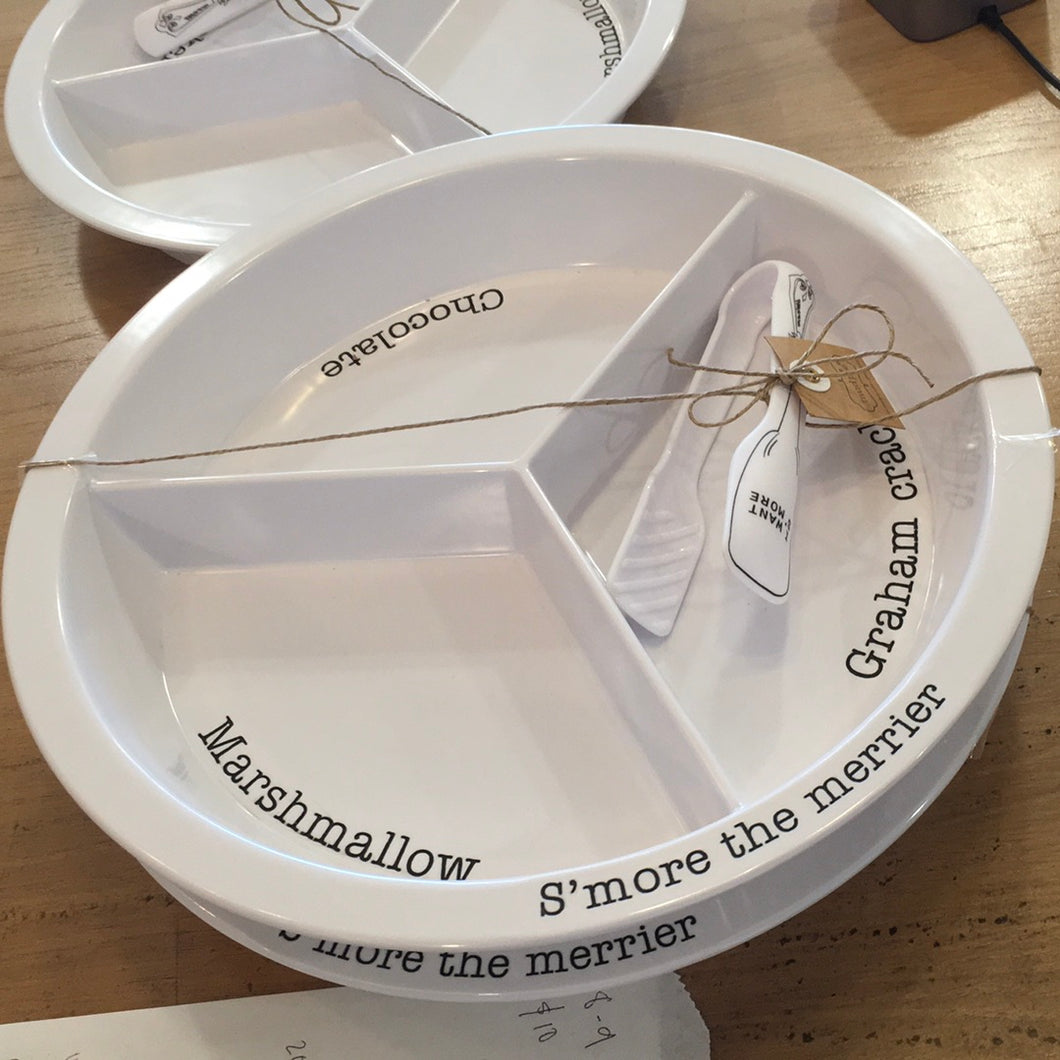 S’more platter mudpie