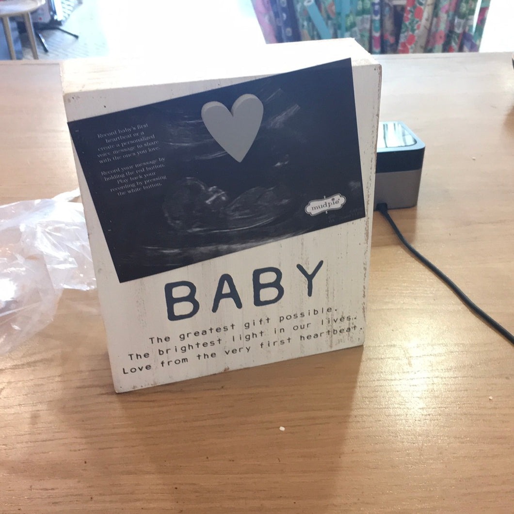 Baby ultrasound frame