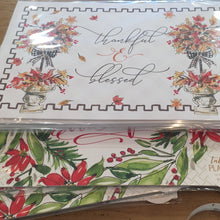 Load image into Gallery viewer, Placemats. Stripe. Easter.