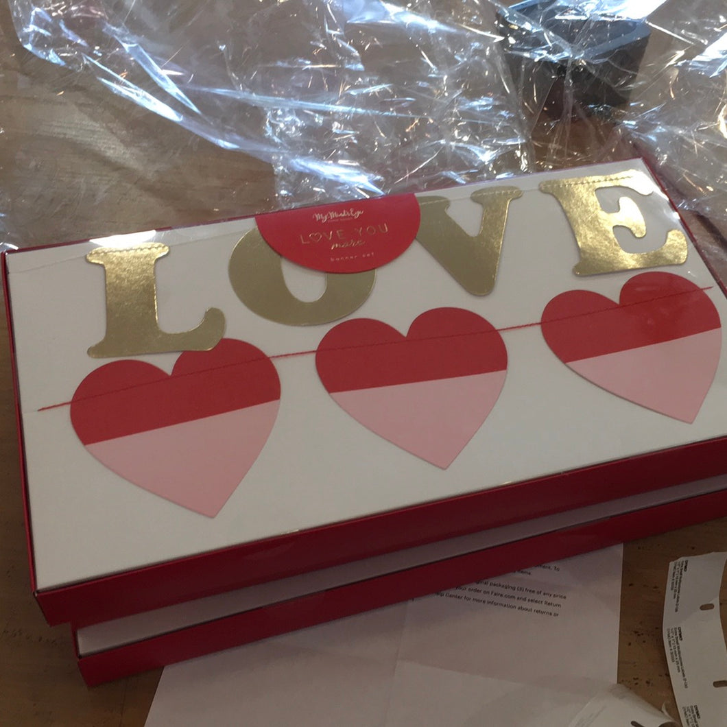 Love You More Banner Set - so